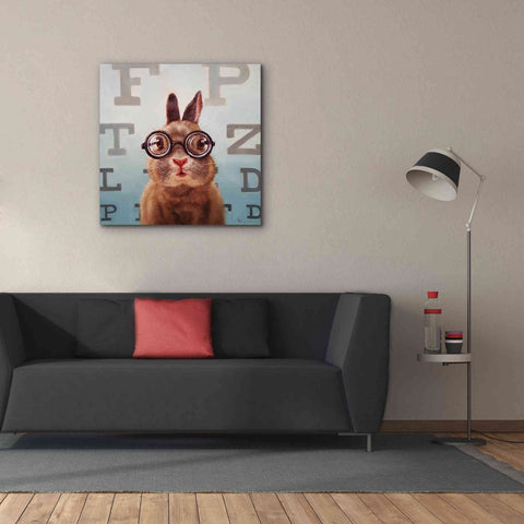 Image of 'Four Eyes' by Lucia Heffernan, Canvas Wall Art,37x37