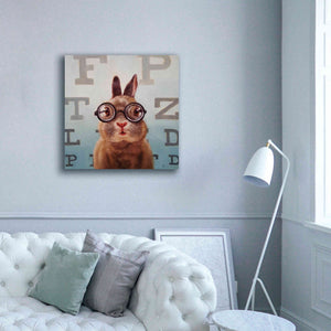 'Four Eyes' by Lucia Heffernan, Canvas Wall Art,37x37