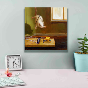 'Mission Impossible' by Lucia Heffernan, Canvas Wall Art,12x12
