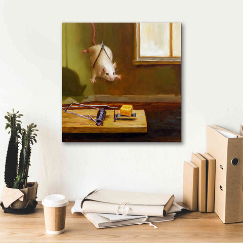 Image of 'Mission Impossible' by Lucia Heffernan, Canvas Wall Art,18x18