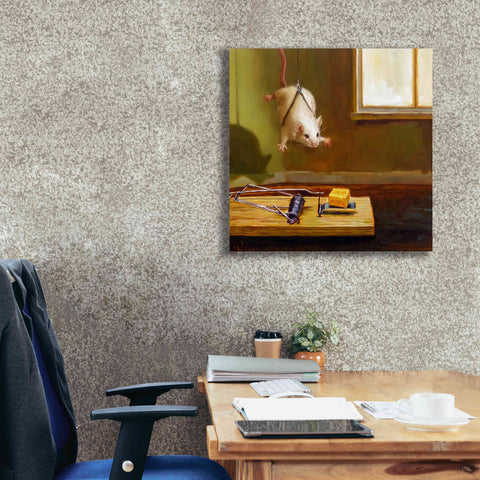 Image of 'Mission Impossible' by Lucia Heffernan, Canvas Wall Art,26x26