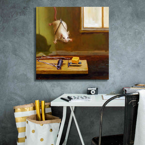 'Mission Impossible' by Lucia Heffernan, Canvas Wall Art,26x26