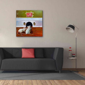 'Must See Inside' by Lucia Heffernan, Canvas Wall Art,37x37