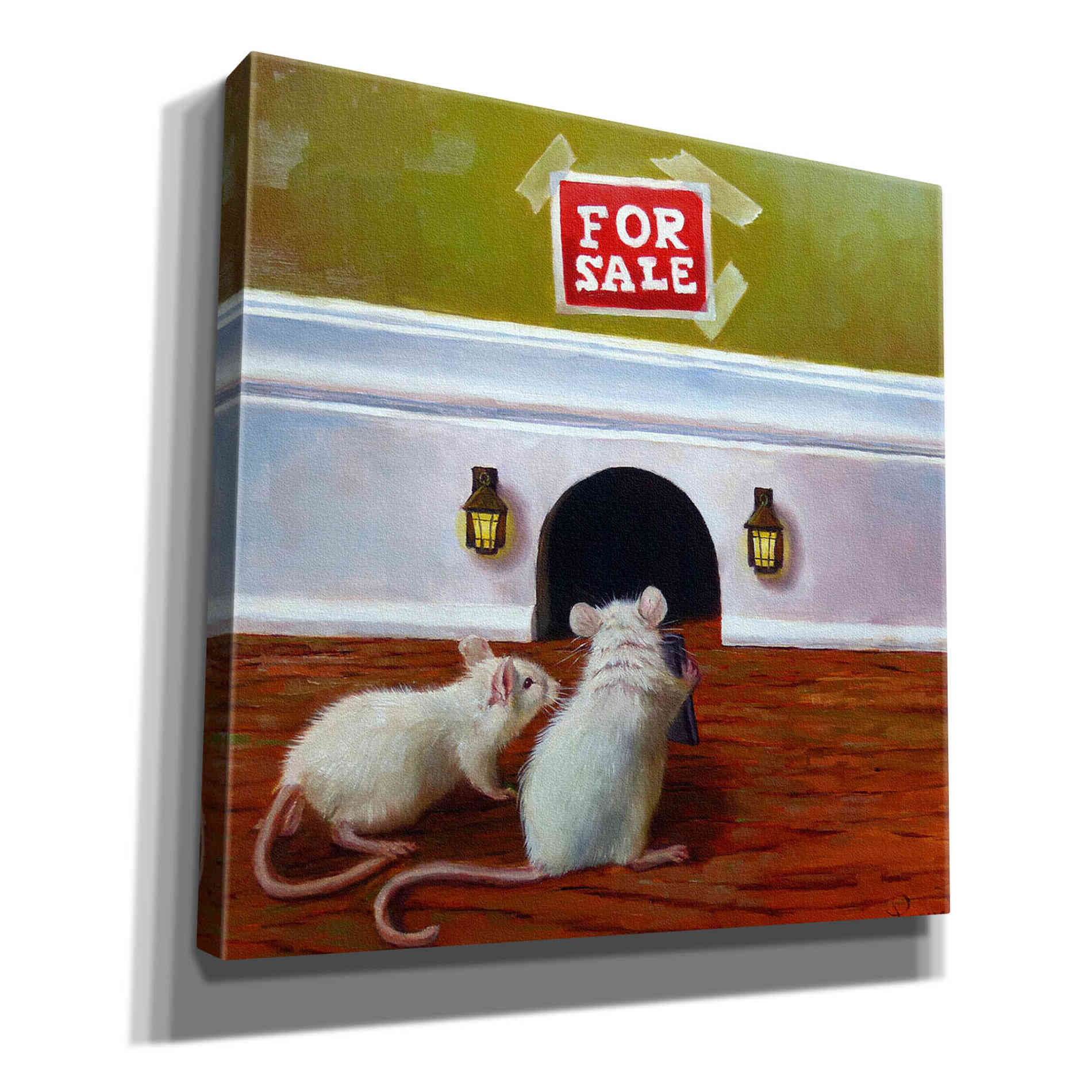 'Must See Inside' by Lucia Heffernan, Canvas Wall Art