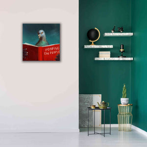 'Pooping on People' by Lucia Heffernan, Canvas Wall Art,26x26