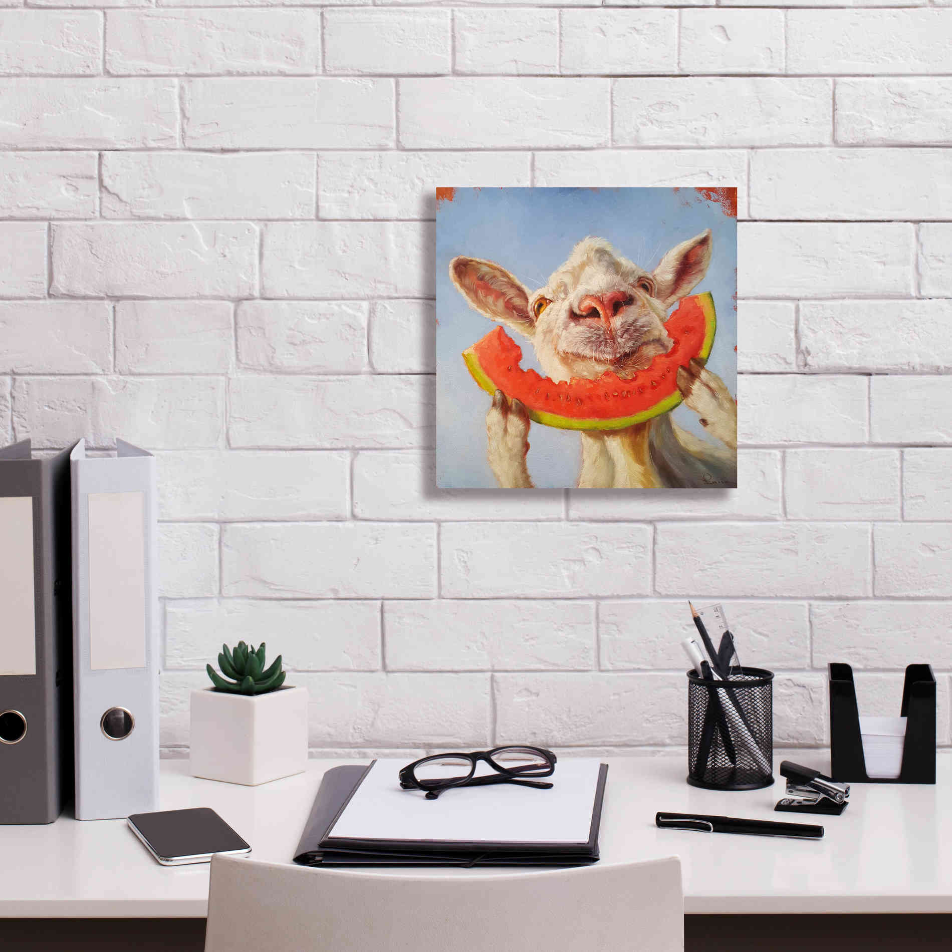'Summer Treat' by Lucia Heffernan, Canvas Wall Art,12x12