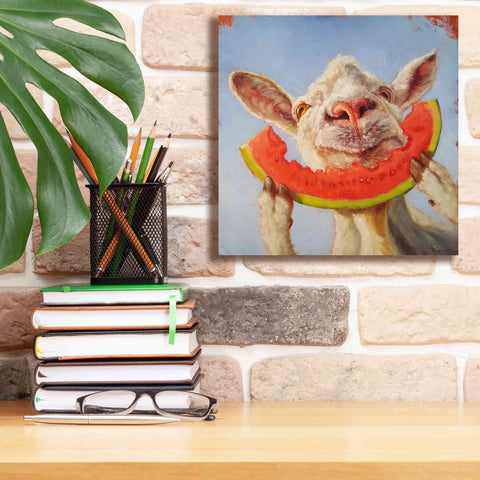 Image of 'Summer Treat' by Lucia Heffernan, Canvas Wall Art,12x12