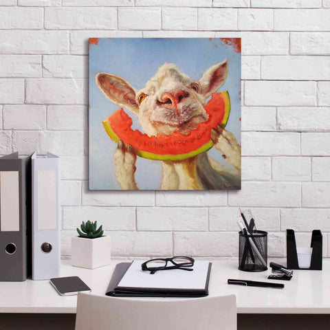 Image of 'Summer Treat' by Lucia Heffernan, Canvas Wall Art,18x18