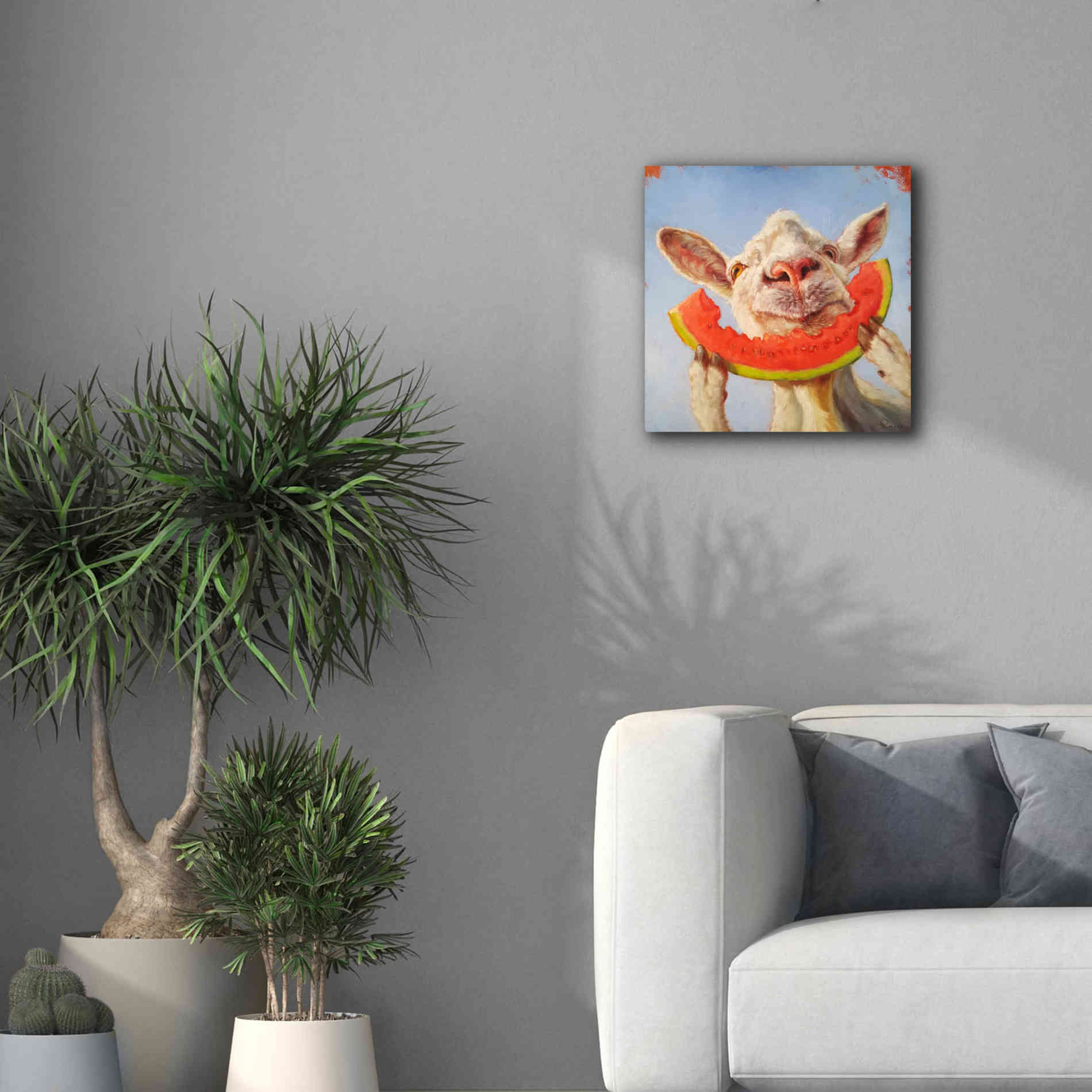 'Summer Treat' by Lucia Heffernan, Canvas Wall Art,18x18