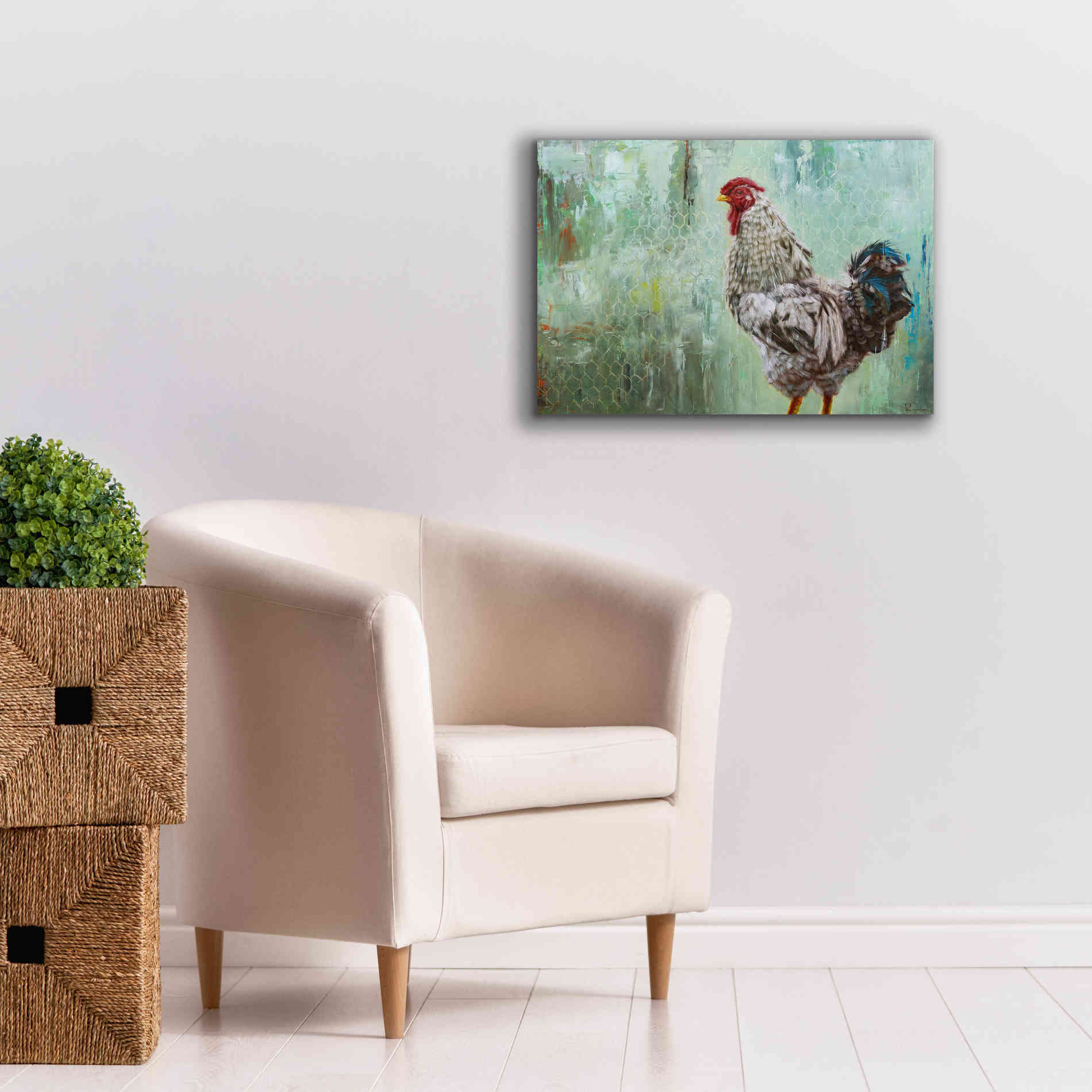'The General' by Lucia Heffernan, Canvas Wall Art,26x18