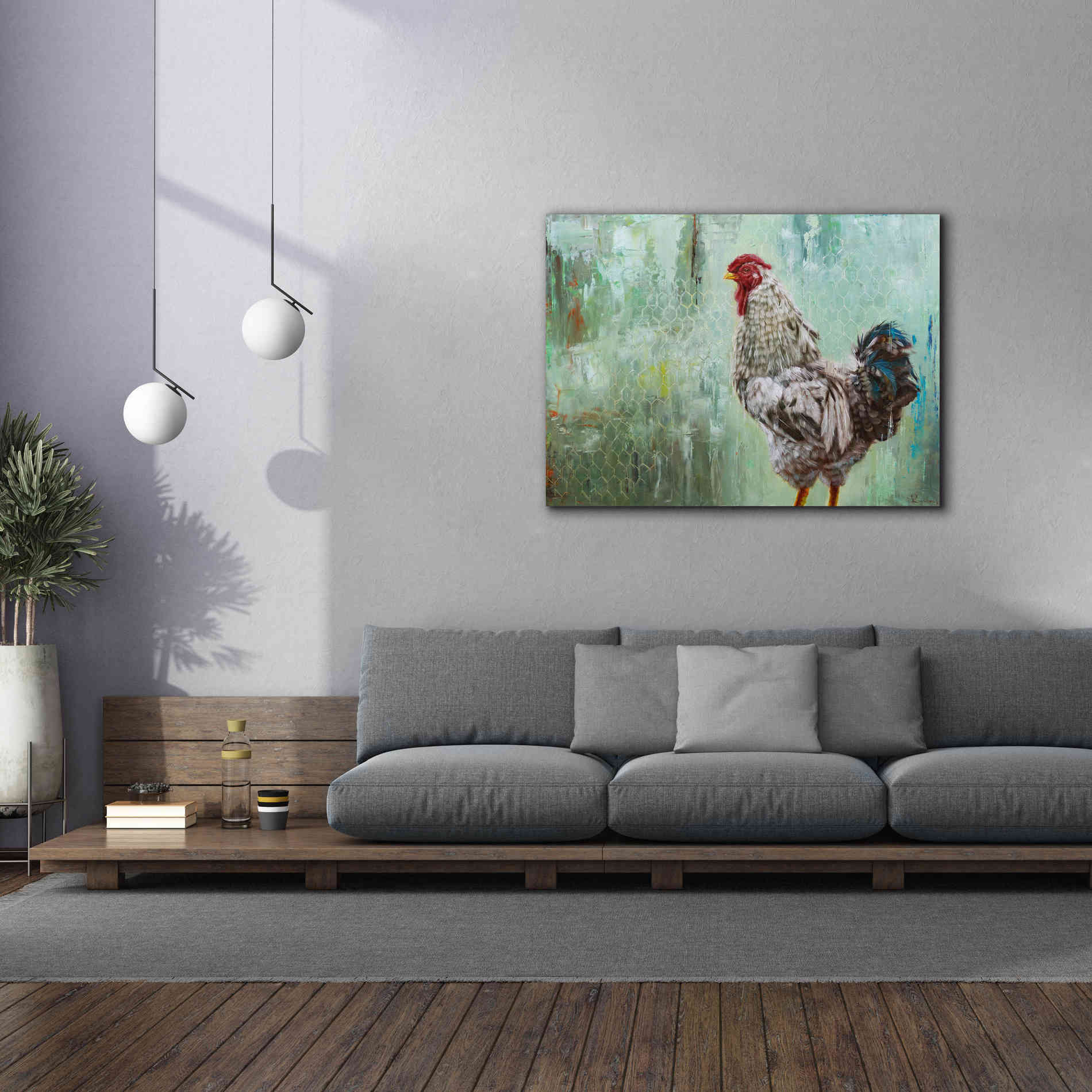 'The General' by Lucia Heffernan, Canvas Wall Art,54x40