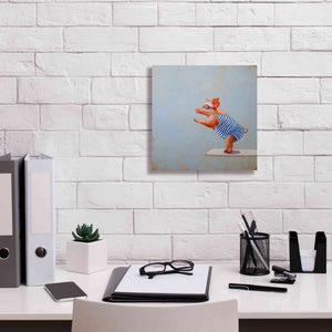 'The Plunge' by Lucia Heffernan, Canvas Wall Art,12x12