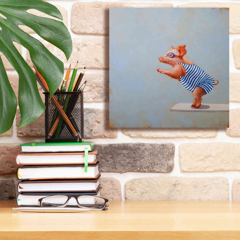 Image of 'The Plunge' by Lucia Heffernan, Canvas Wall Art,12x12
