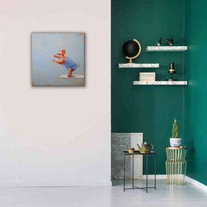 'The Plunge' by Lucia Heffernan, Canvas Wall Art,26x26