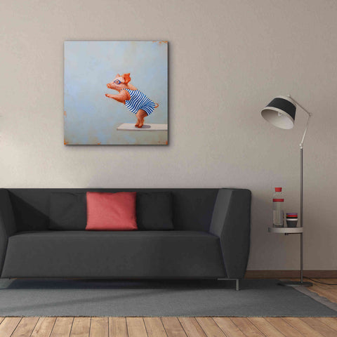 Image of 'The Plunge' by Lucia Heffernan, Canvas Wall Art,37x37