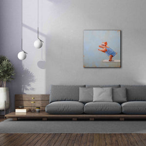 'The Plunge' by Lucia Heffernan, Canvas Wall Art,37x37