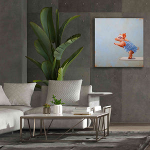 'The Plunge' by Lucia Heffernan, Canvas Wall Art,37x37