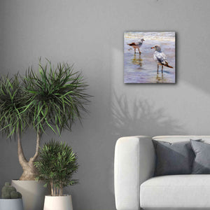 'Waders' by Lucia Heffernan, Canvas Wall Art,18x18