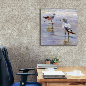 'Waders' by Lucia Heffernan, Canvas Wall Art,26x26