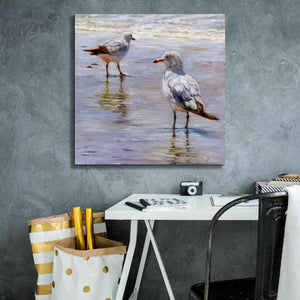 'Waders' by Lucia Heffernan, Canvas Wall Art,26x26