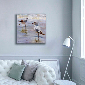 'Waders' by Lucia Heffernan, Canvas Wall Art,37x37