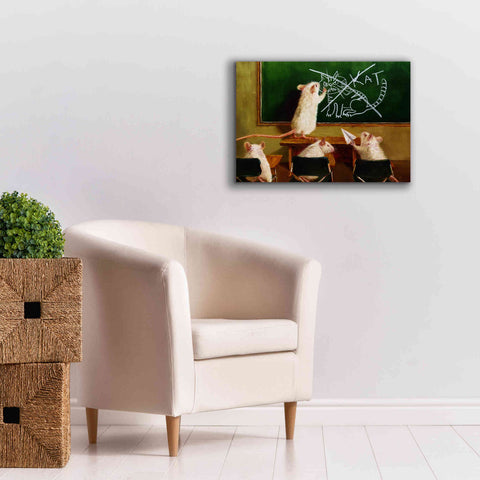 Image of 'When the Cat Is Away' by Lucia Heffernan, Canvas Wall Art,26x18