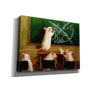 'When the Cat Is Away' by Lucia Heffernan, Canvas Wall Art
