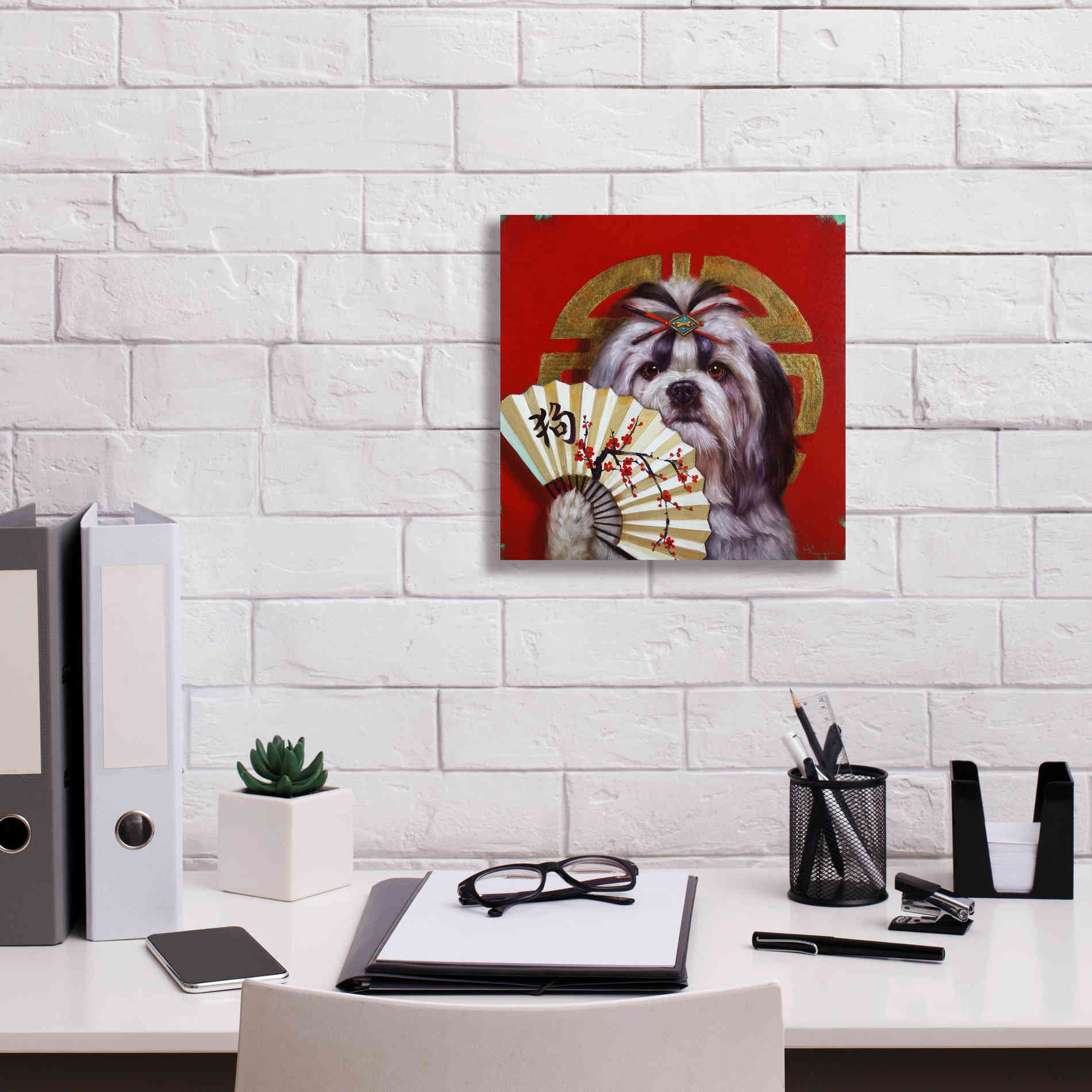 'Eternal Companion' by Lucia Heffernan, Canvas Wall Art,12x12