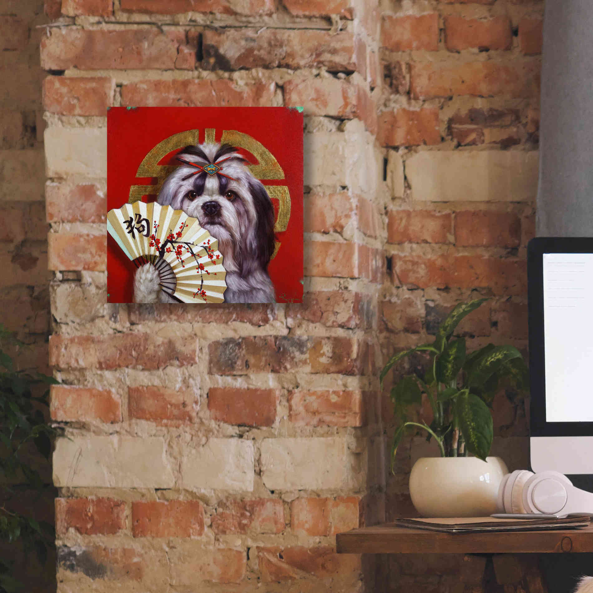 'Eternal Companion' by Lucia Heffernan, Canvas Wall Art,12x12