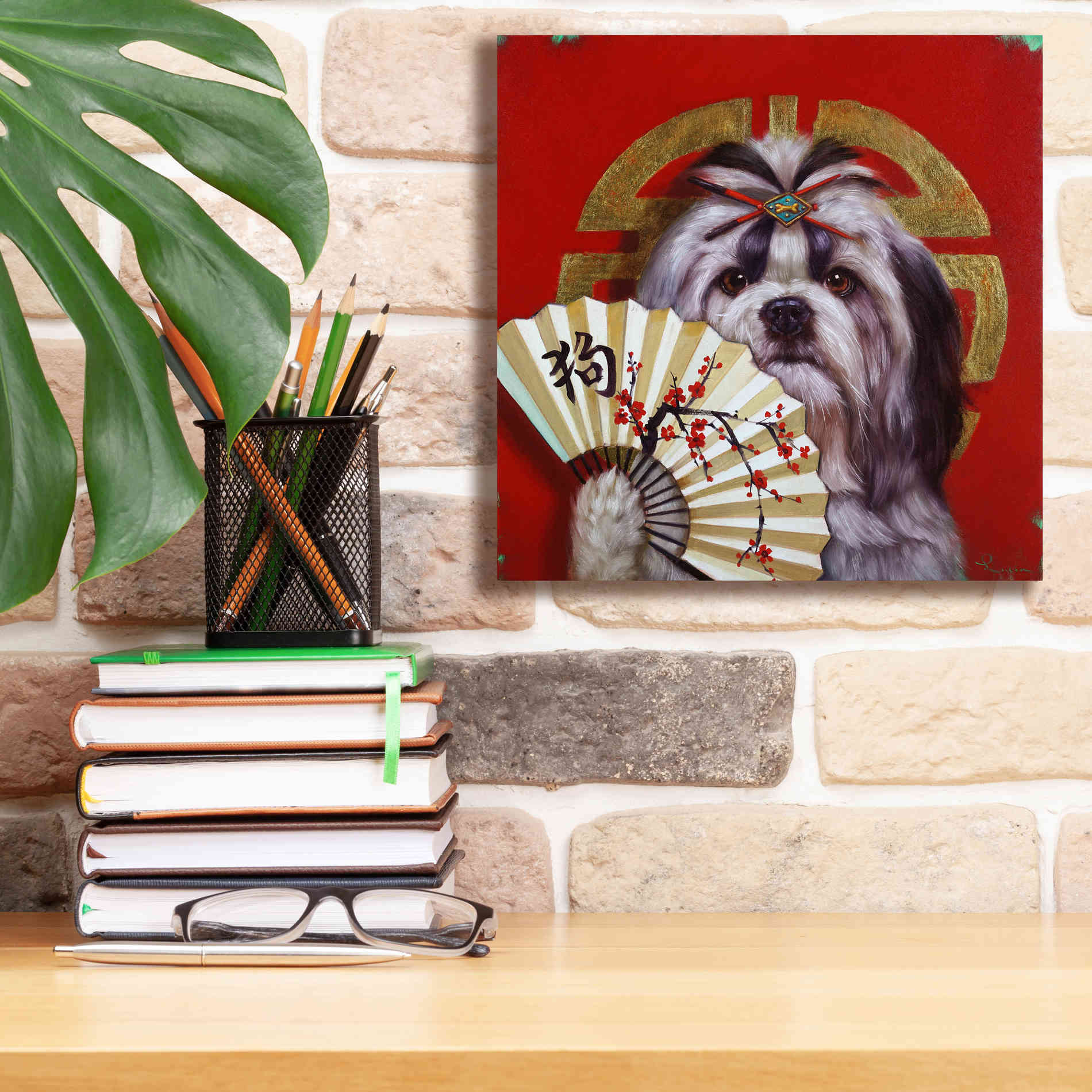 'Eternal Companion' by Lucia Heffernan, Canvas Wall Art,12x12