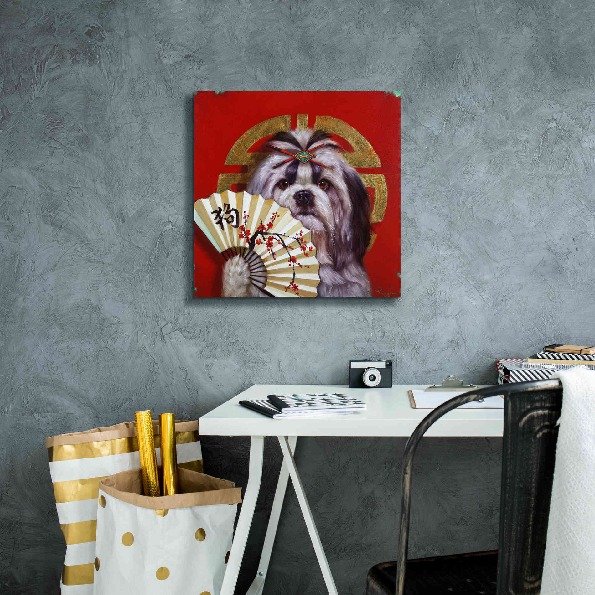 'Eternal Companion' by Lucia Heffernan, Canvas Wall Art,18x18