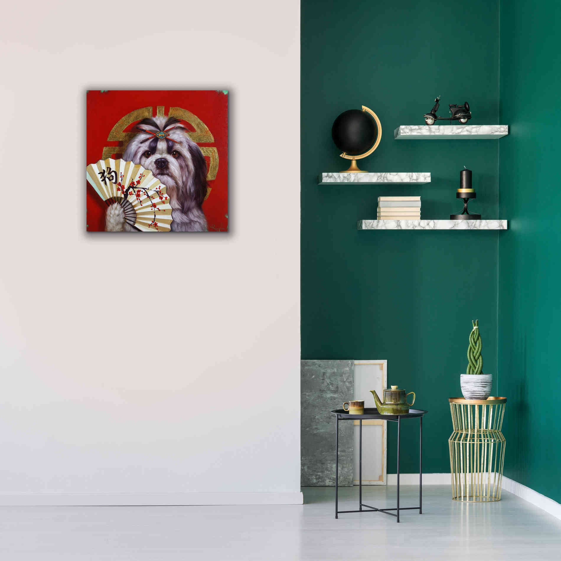 'Eternal Companion' by Lucia Heffernan, Canvas Wall Art,26x26