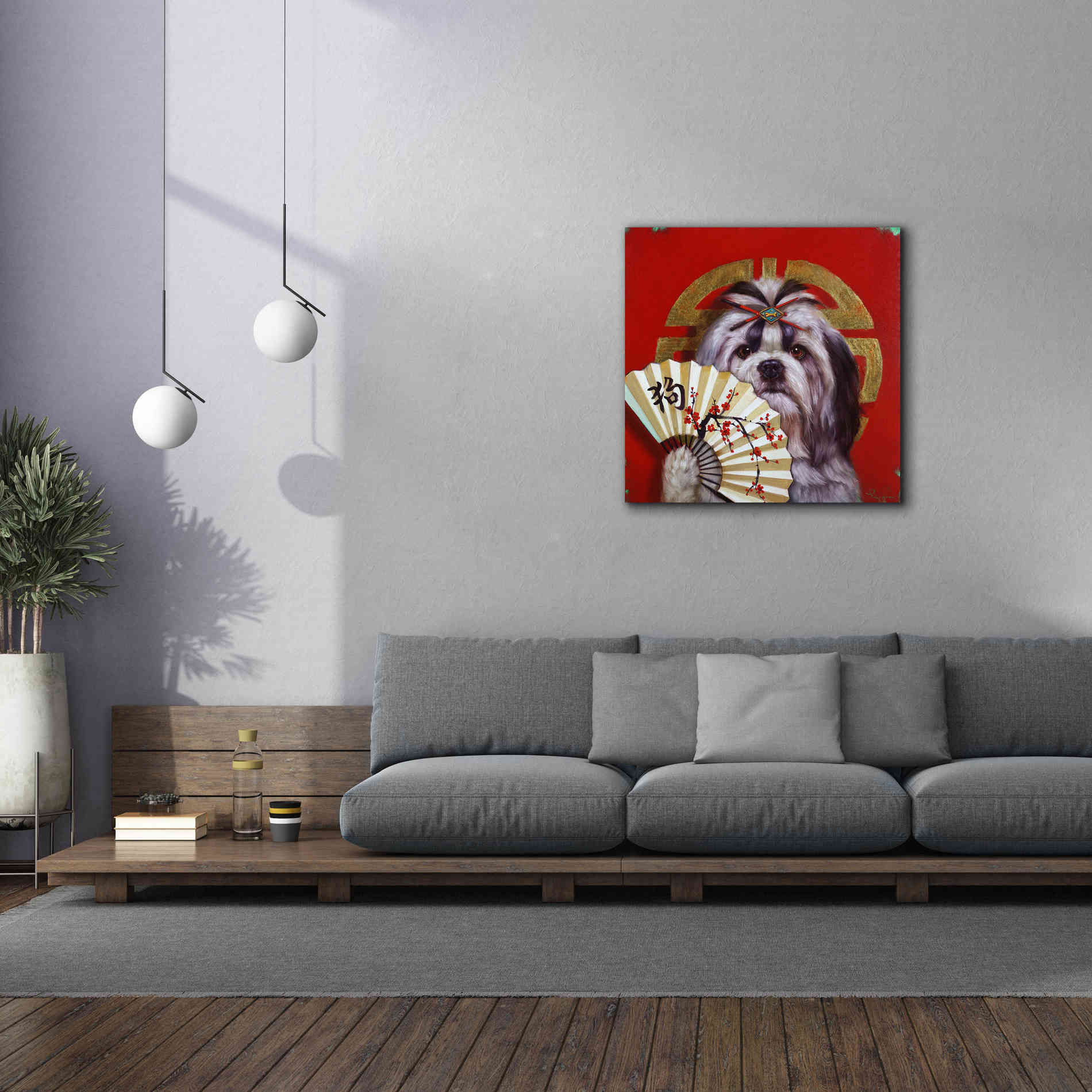 'Eternal Companion' by Lucia Heffernan, Canvas Wall Art,37x37