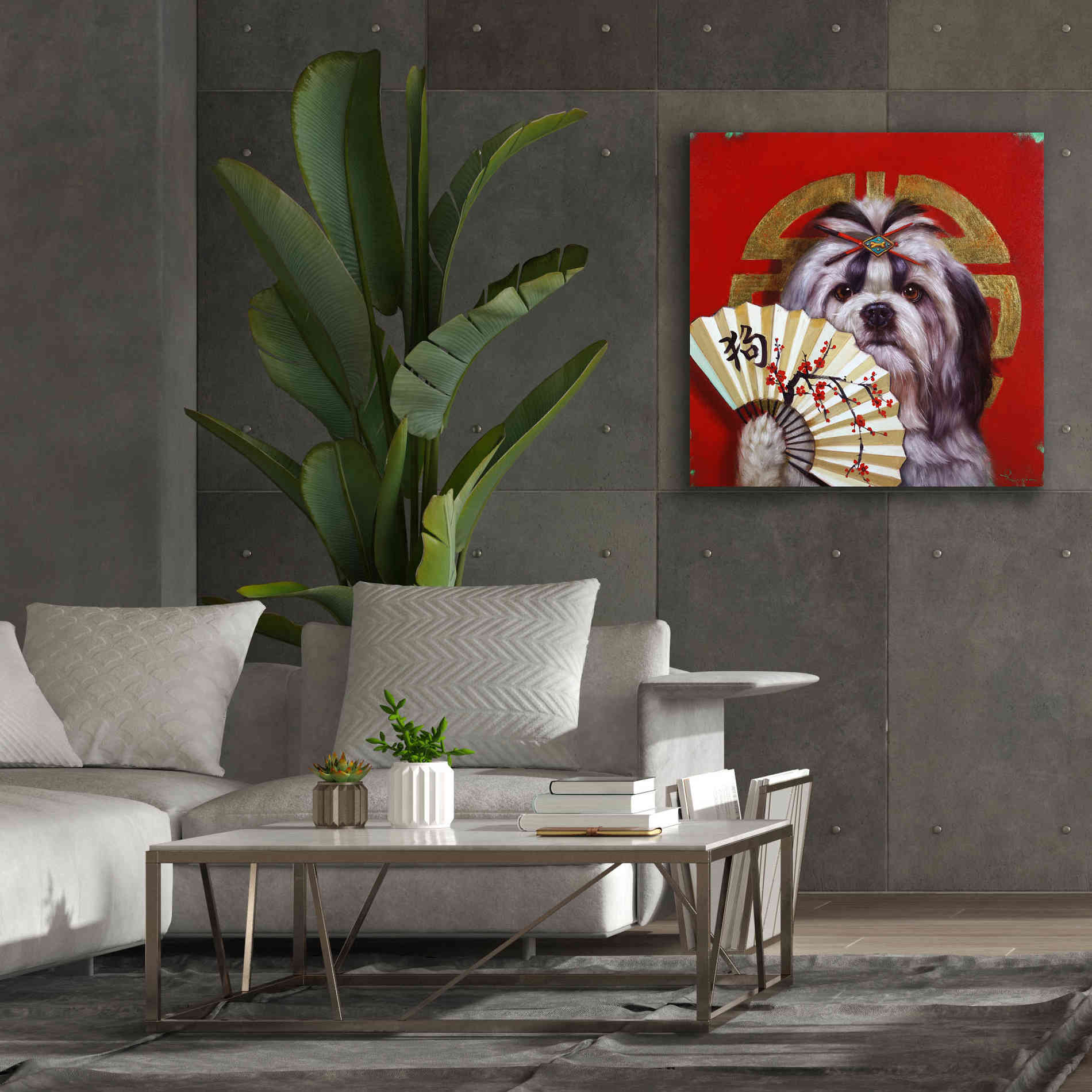 'Eternal Companion' by Lucia Heffernan, Canvas Wall Art,37x37