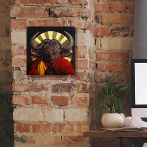 'Holy Cow II' by Lucia Heffernan, Canvas Wall Art,12x12