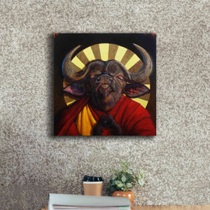'Holy Cow II' by Lucia Heffernan, Canvas Wall Art,18x18
