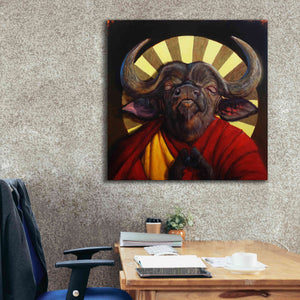 'Holy Cow II' by Lucia Heffernan, Canvas Wall Art,37x37