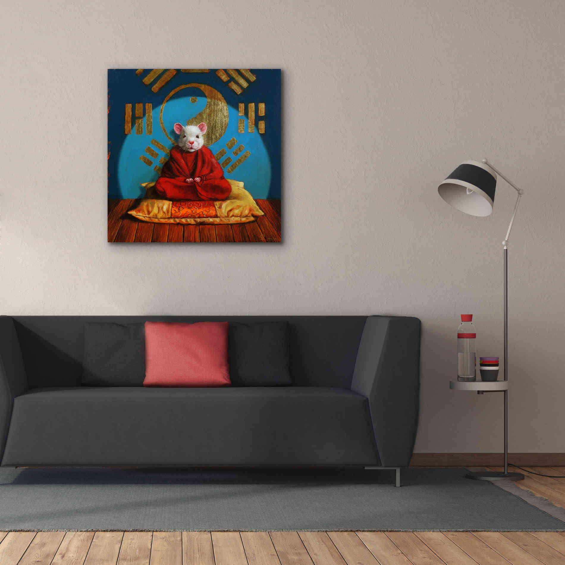 'Inner Peace' by Lucia Heffernan, Canvas Wall Art,37x37