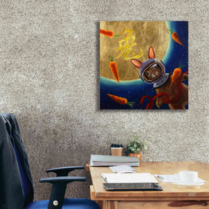 'Journey to the Moon' by Lucia Heffernan, Canvas Wall Art,26x26