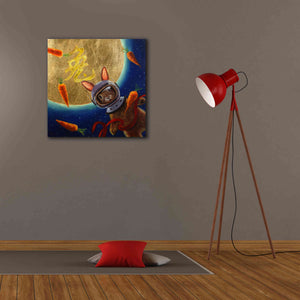 'Journey to the Moon' by Lucia Heffernan, Canvas Wall Art,26x26