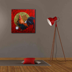 'Keeper of Time' by Lucia Heffernan, Canvas Wall Art,26x26