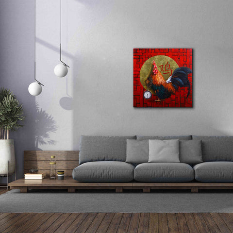 Image of 'Keeper of Time' by Lucia Heffernan, Canvas Wall Art,37x37
