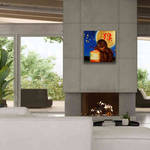 'Monkeyshine' by Lucia Heffernan, Canvas Wall Art,26x26