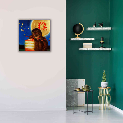 Image of 'Monkeyshine' by Lucia Heffernan, Canvas Wall Art,26x26