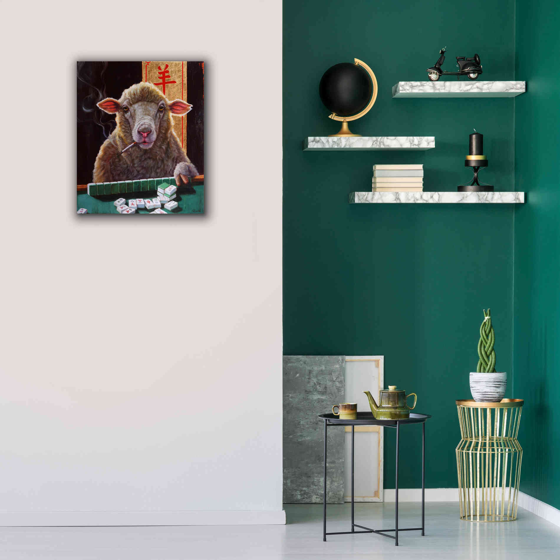 'Principle for Life' by Lucia Heffernan, Canvas Wall Art,20x24