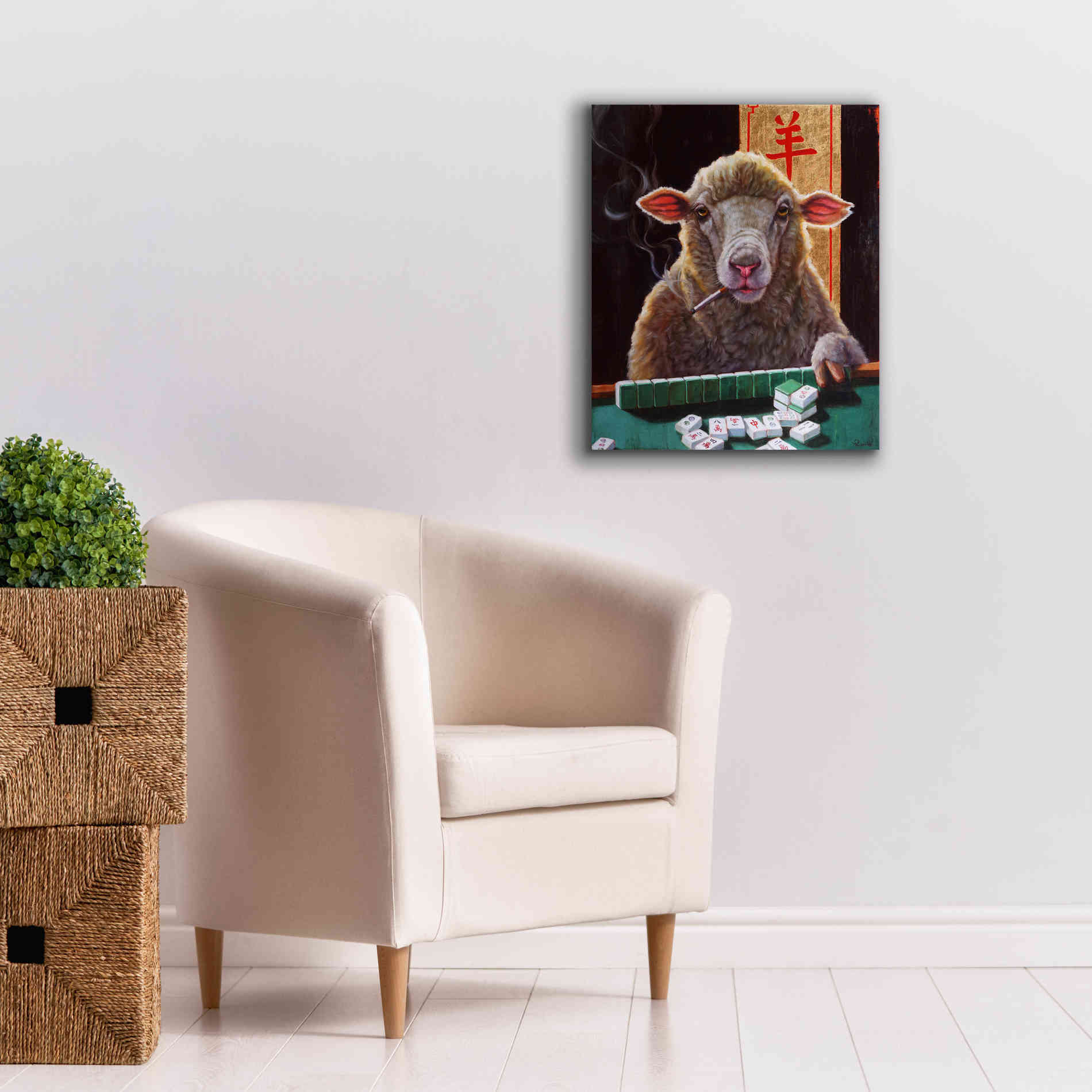 'Principle for Life' by Lucia Heffernan, Canvas Wall Art,20x24