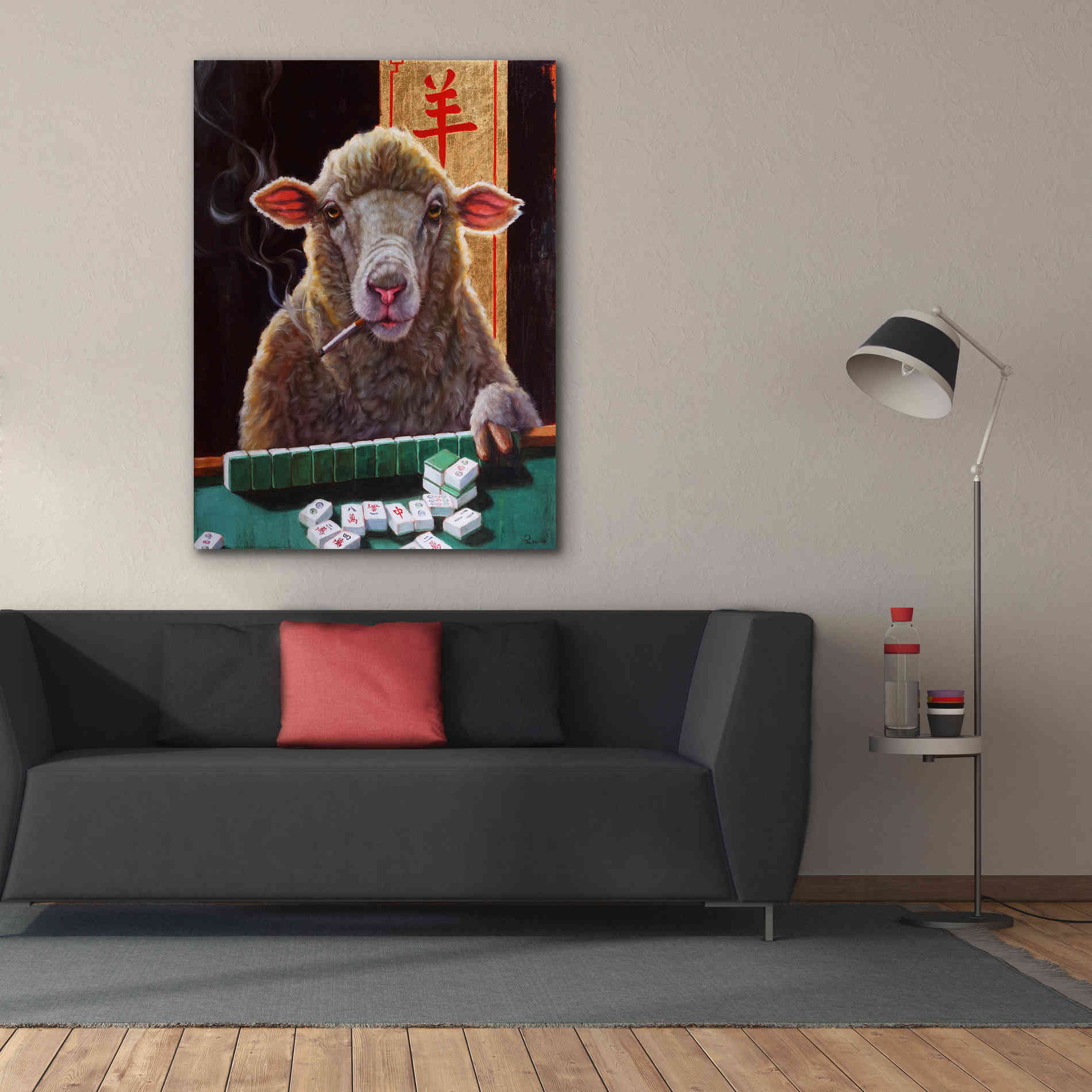 'Principle for Life' by Lucia Heffernan, Canvas Wall Art,40x54