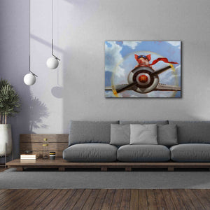 'When Pigs Fly' by Lucia Heffernan, Canvas Wall Art,54x40