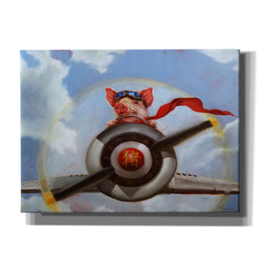 'When Pigs Fly' by Lucia Heffernan, Canvas Wall Art