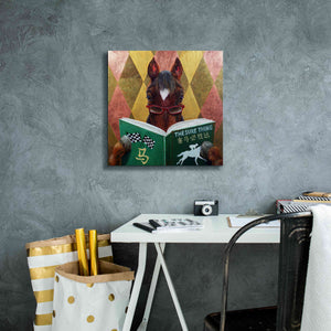 'Wise Bet' by Lucia Heffernan, Canvas Wall Art,18x18